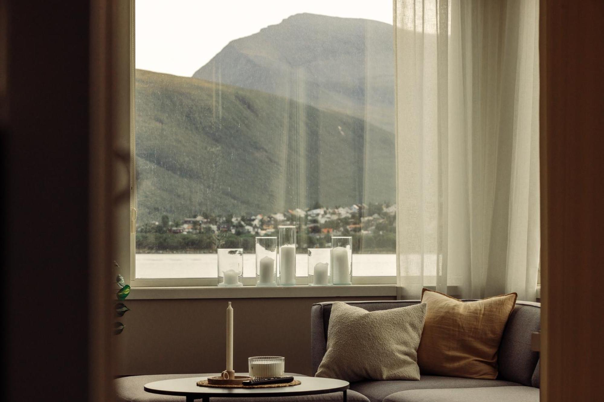 Appartement Sentrumsnaer Med Havutsikt Tromsø